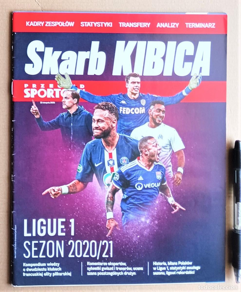 Collezionismo sportivo: REVISTA SKARB KIBICA POLONIA LIGUE 1 FRANCIA FRANCE LIGA 2020-21 TODOS LOS EQUIPOS MAGAZIN RIVISTA R