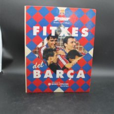Coleccionismo deportivo: LES FITXES DEL BARÇA SPORT 39 FICHAS