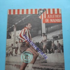 Coleccionismo deportivo: REVISTA OFICIAL ATLETICO DE MADRID Nº 21 1961 ATLETI RECOPA 61/62 TINTE OBRAS MANZANARES