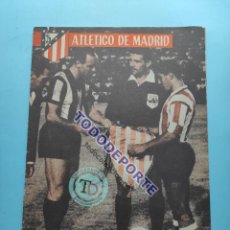 Coleccionismo deportivo: REVISTA OFICIAL ATLETICO DE MADRID Nº 22 1961 ATLETI CARRANZA PEÑAROL RIVER 61/62 RECOPA UE SEDAN