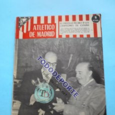 Coleccionismo deportivo: REVISTA OFICIAL ATLETICO DE MADRID Nº 24 1961 ATLETI LIGA 61/62 RECOPA LEICESTER CITY. Lote 395455679