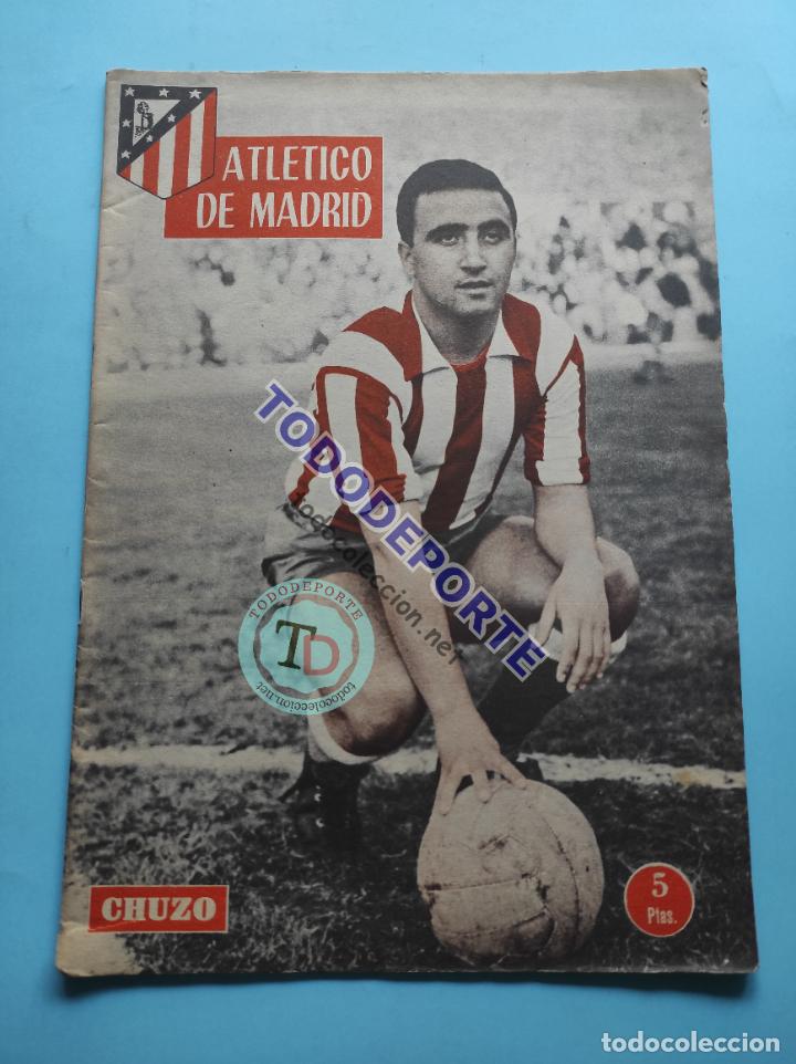 Sammelleidenschaft Sport: REVISTA OFICIAL ATLETICO DE MADRID N&ordm; 26 1962 ATLETI LIGA 61/62 RECOPA WERDER BREMEN CHUZO
