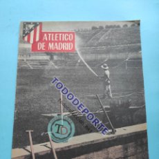 Coleccionismo deportivo: REVISTA OFICIAL ATLETICO DE MADRID Nº 33 1962 ATLETI PRETEMPORADA 62/63