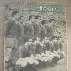Coleccionismo deportivo: REVISTA DICEN...-NUMERO 39 AÑO 1935-FC BARCELONA KOEMAN-VER FOTOS-(K-9517). Lote 401173609