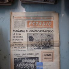 Coleccionismo deportivo: SEMANARIO ESTADIO, ATHLETIC, 14 MARZO 1970. Lote 401447609