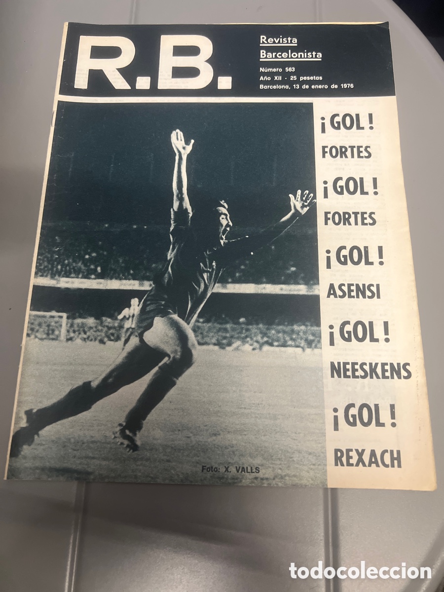 Sports collectibles: T2/A2/76. REVISTA BARCELONISTA 13 DE ENERO 1976