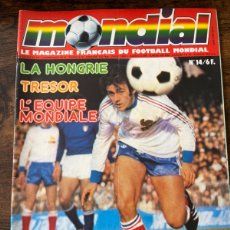Coleccionismo deportivo: REVISTA MONDIAL 1978 Nº14 / 6F