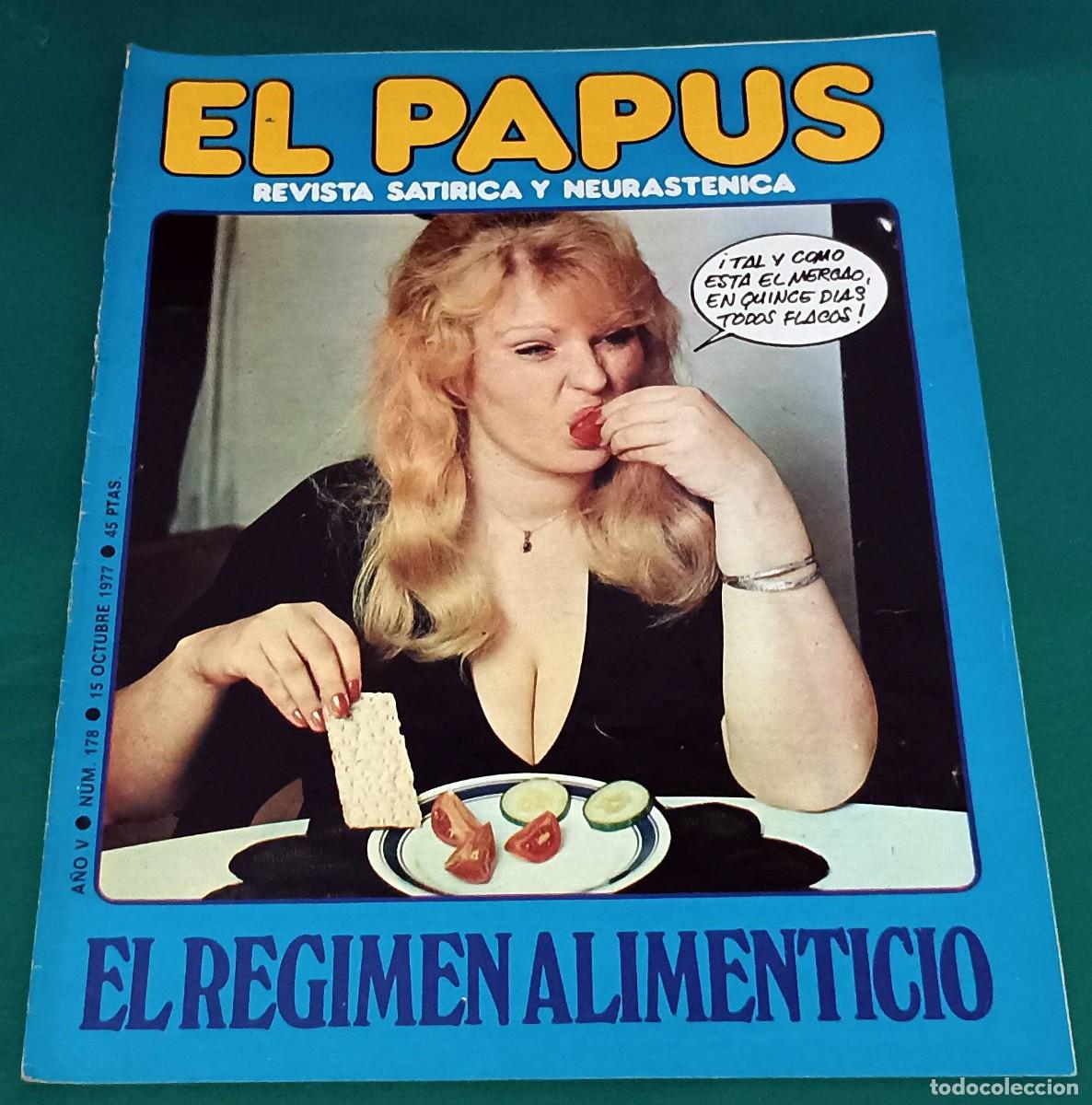 Coleccionismo deportivo: REVISTA EL PAPUS --- NUMERO 178 --- OCT 1977