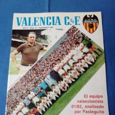 Coleccionismo deportivo: REVISTA VALENCIA C. DE F. Nº 51 SEPTIEMBRE 1981