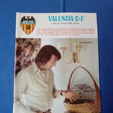 Coleccionismo deportivo: REVISTA VALENCIA C. DE F. Nº 40 OCTUBRE 1980