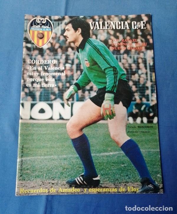 Sports collectibles: REVISTA VALENCIA C. de F. N&ordm; 13 Enero 1978