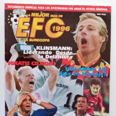 Coleccionismo deportivo: REVISTA EFC GUIA DE LA EUROCOPA DE FUTBOL 1996