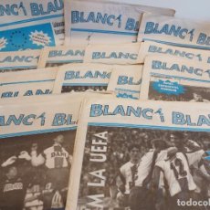 Coleccionismo deportivo: BLANC I BLAU / R.C.D.ESPANYOL / LOTE DE 13 EJEMPLARES DEL N.º 12 AL N.º 40 / USO DE LA ÉPOCA.