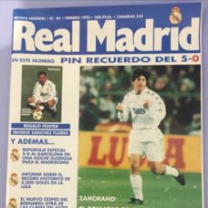 Coleccionismo deportivo: 2 REVISTAS DEL REAL MADRID.