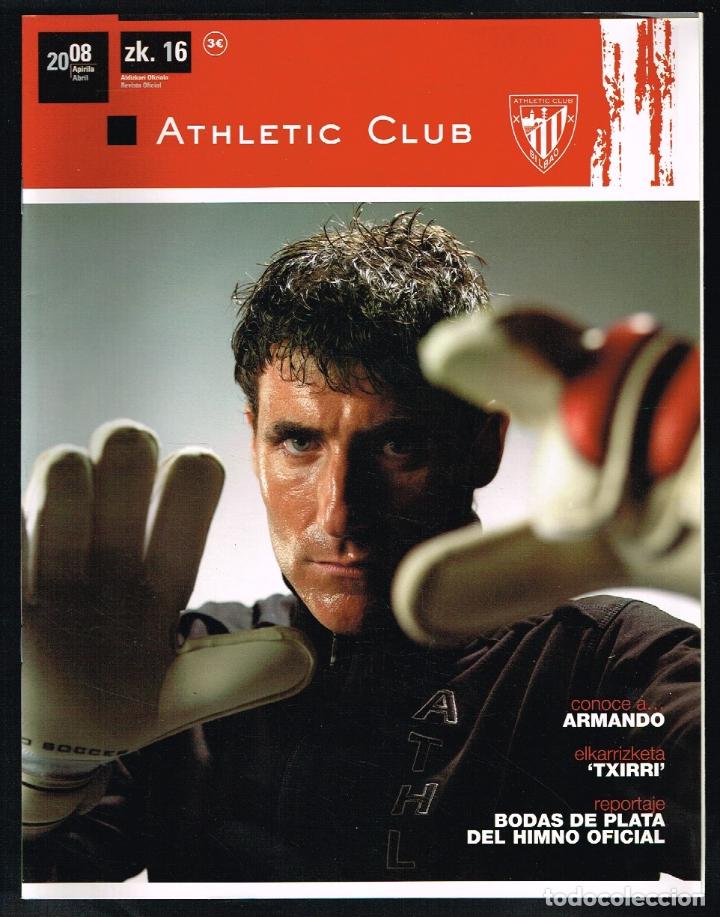 Sammelleidenschaft Sport: REVISTA OFICIAL ATHLETIC CLUB N&ordm; 16 - ABRIL 2008
