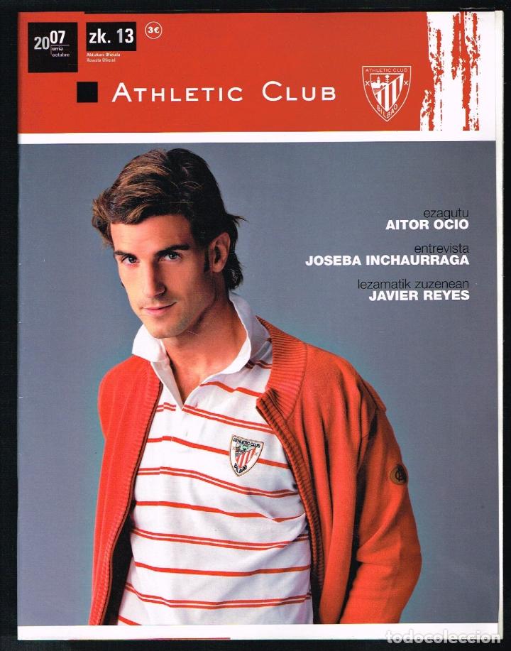 Sammelleidenschaft Sport: REVISTA OFICIAL ATHLETIC CLUB N&ordm; 13 - OCTUBRE 2007 - AITOR OCIO