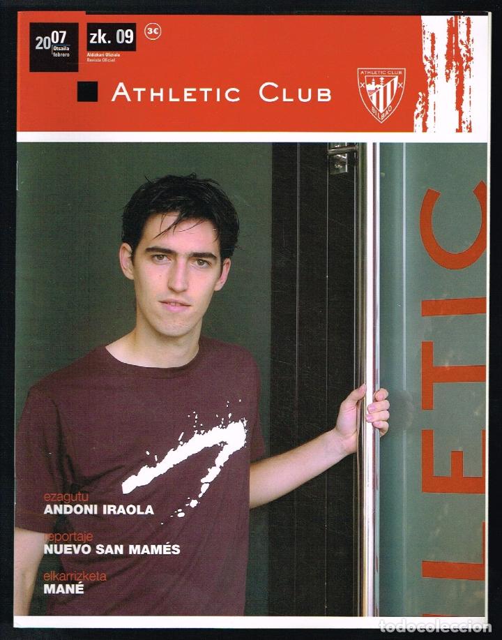 Sammelleidenschaft Sport: REVISTA OFICIAL ATHLETIC CLUB N&ordm; 9 - FEBRERO 2007 - ANDONI IRAOLA