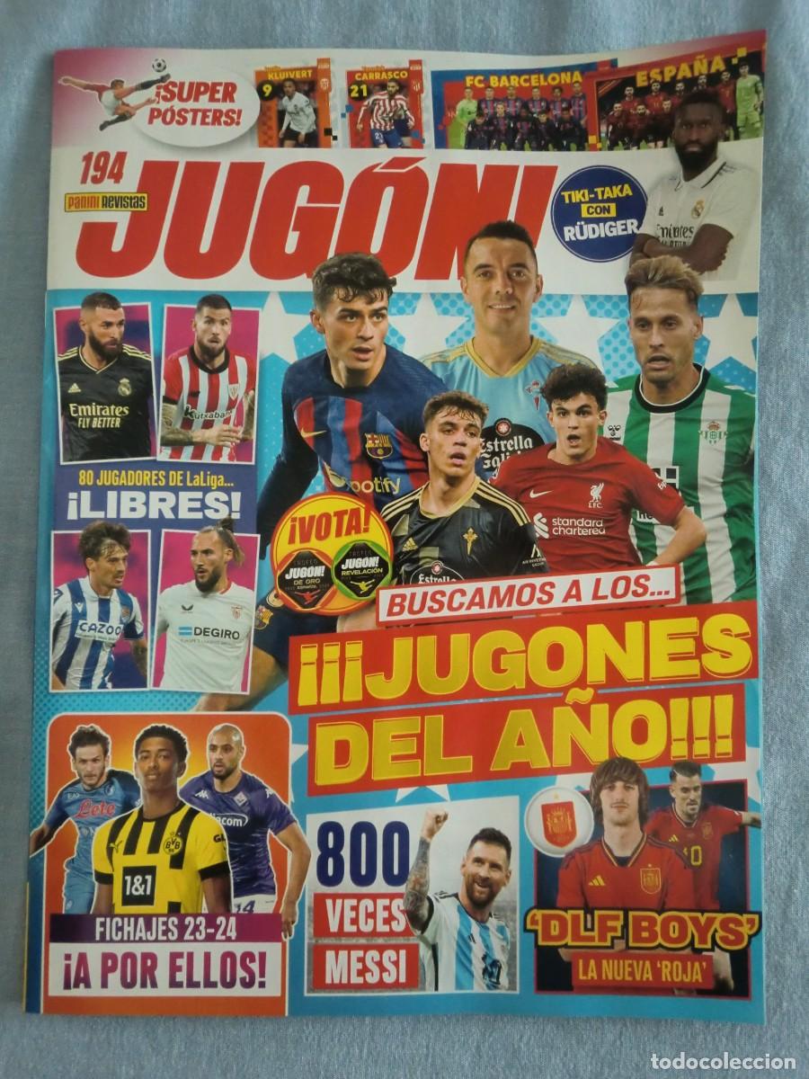 Coleccionismo deportivo: Revista JUG&Oacute;N N&ordm; 194 de PANINI. Mayo de 2023. Nueva