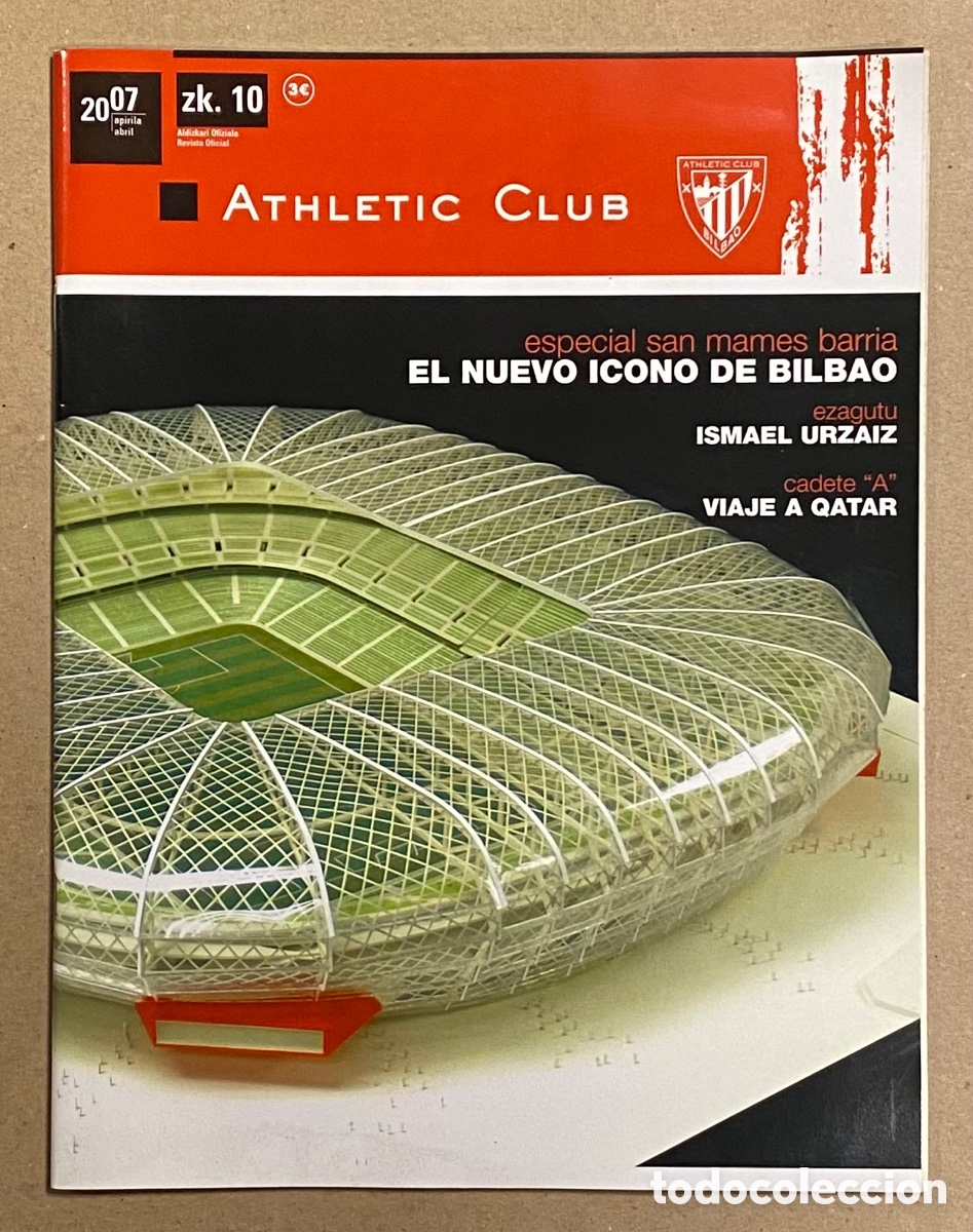 Coleccionismo deportivo: ATHLETIC CLUB N&deg; 10 (2007). ESPECIAL SAN MAM&Eacute;S BERRIA.