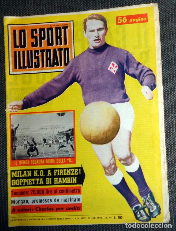 43918 Lo Sport illustrato 1961 a. 50 n. 16 - Van Looy / Juve-Inter