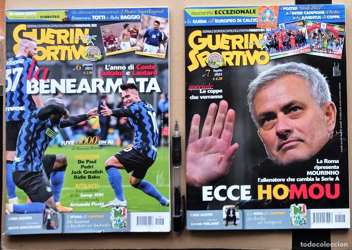 Sammelleidenschaft Sport: REVISTA X 2 GUERIN SPORTIVO FINAL TEMPORADA JUNIO Y JULIO 2021 INTER MILAN & JUVENTUS RIVISTA R37