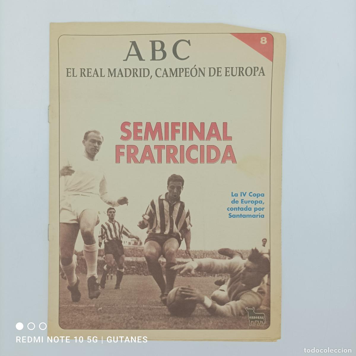 Coleccionismo deportivo: ABC EL REAL MADRID CAMPEON DE LIGA N.8