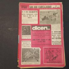 Coleccionismo deportivo: REVISTA DICEN-NUMERO 69 AÑO 1954-FC BARCELONA-DI STEFANO-ESPAÑA TURQUIA-FUTBOL-VER FOTOS-(V-24.592)