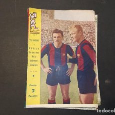 Coleccionismo deportivo: REVISTA DICEN-NUMERO 160 AÑO 1955-KUBALA FC BARCELONA-VILLAVERDE-VER FOTOS-(V-24.593-7)
