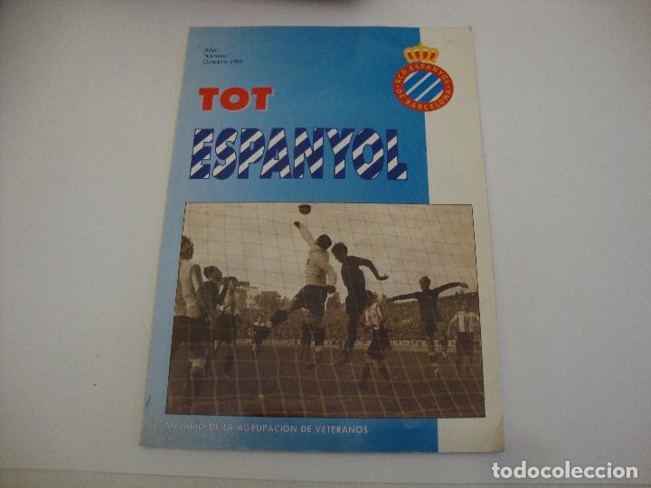 Coleccionismo deportivo: REVISTA TOT ESPANYOL A&Ntilde;O 1 NUMERO 1 ANUARIO AGRUPACION VETERANOS1995