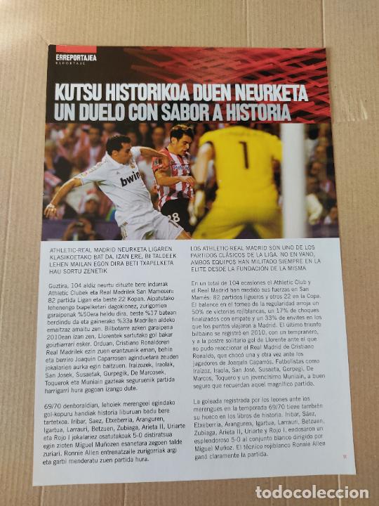 Coleccionismo deportivo: PUBLICIDAD CERVESA SAN MIGUEL + IBAI GOMEZ ARBELOA REPORTAJE 1 PAG REVISTA ATHLETIC CLUB BILBAO