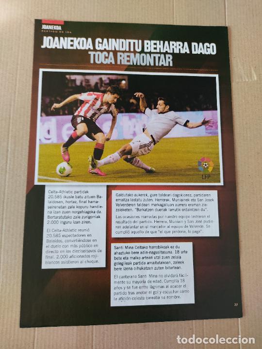 Collezionismo sportivo: ANDER HERRERA VS CELTA DE VIGO REPORTAJE 1 PAG REVISTA ATHLETIC CLUB BILBAO ELIMINATORIAS COPA REY