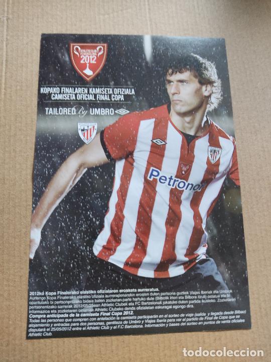Coleccionismo deportivo: LLORENTE TIPO POSTER HOJA PUBLICIDAD SEAT MUNIAIN SAN JOSE JAVI MARTINEZ ANDER GORKA ATHLETIC BILBAO