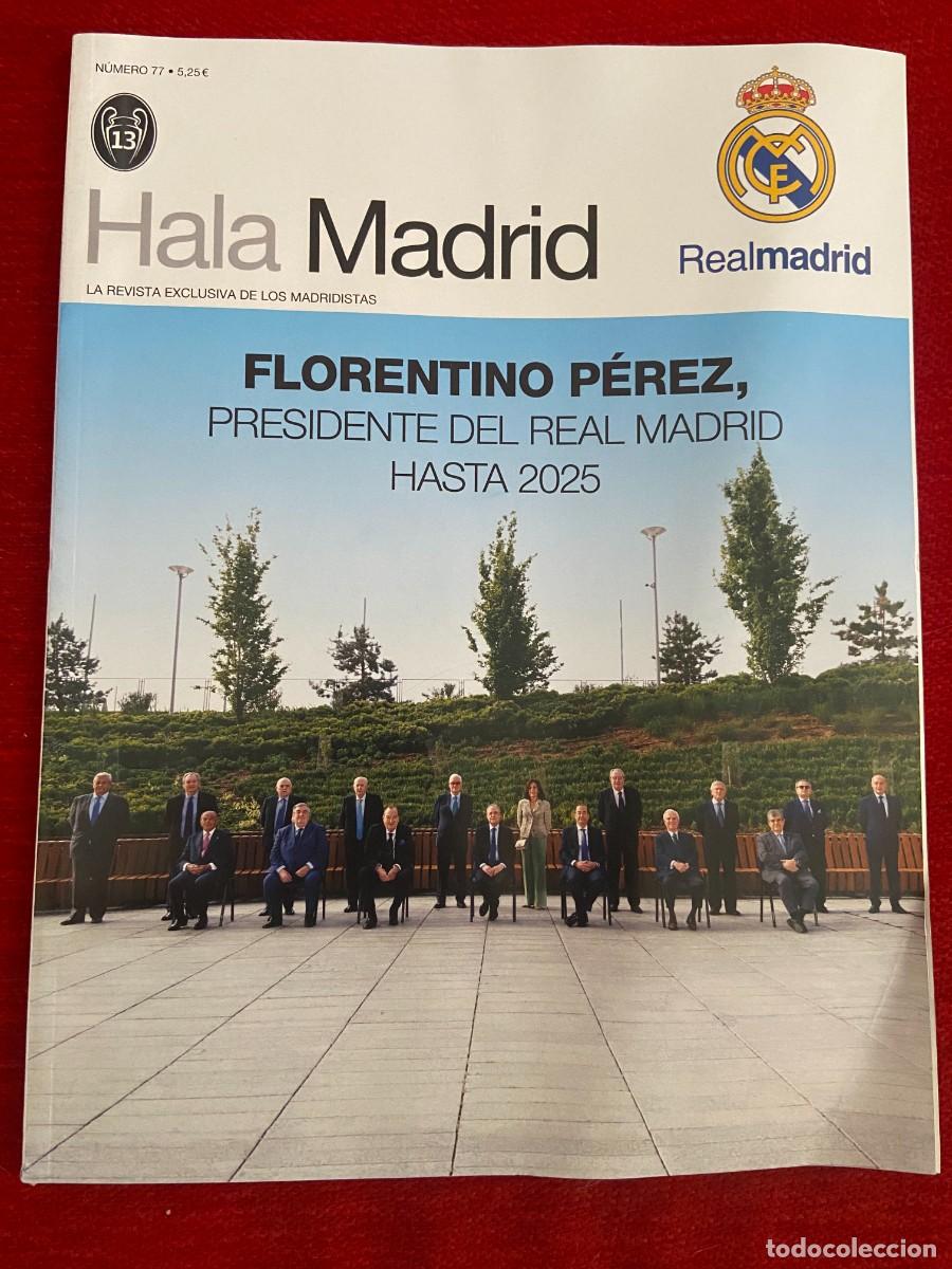 Coleccionismo deportivo: REVISTA OFICIAL HALA MADRID # 77 REAL MADRID OBRAS SANTIAGO BERNABEU FLORENTINO PEREZ MODRIC
