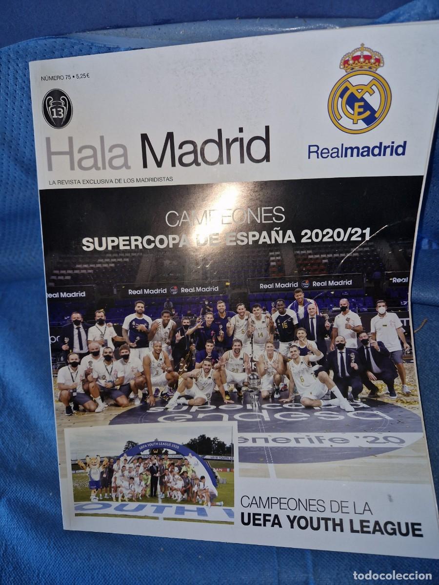 Coleccionismo deportivo: REVISTA OFICIAL HALA REAL MADRID - campeones supercopa espa&ntilde;a 2020-21