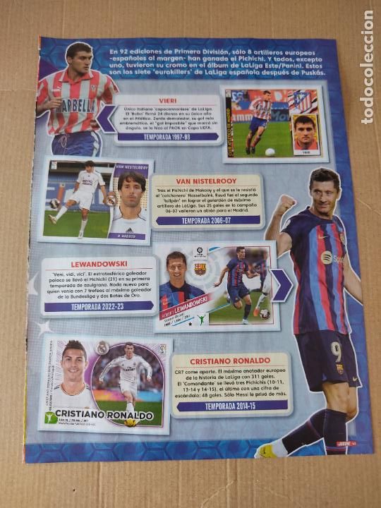 Coleccionismo deportivo: VIERI CR7 CRISTIANO RONALDO LEWANDOWSKI VAN NISTELROOY REPORTAJE 1 P&Aacute;GINA REVISTA JUG&Oacute;N MAGICOS 50