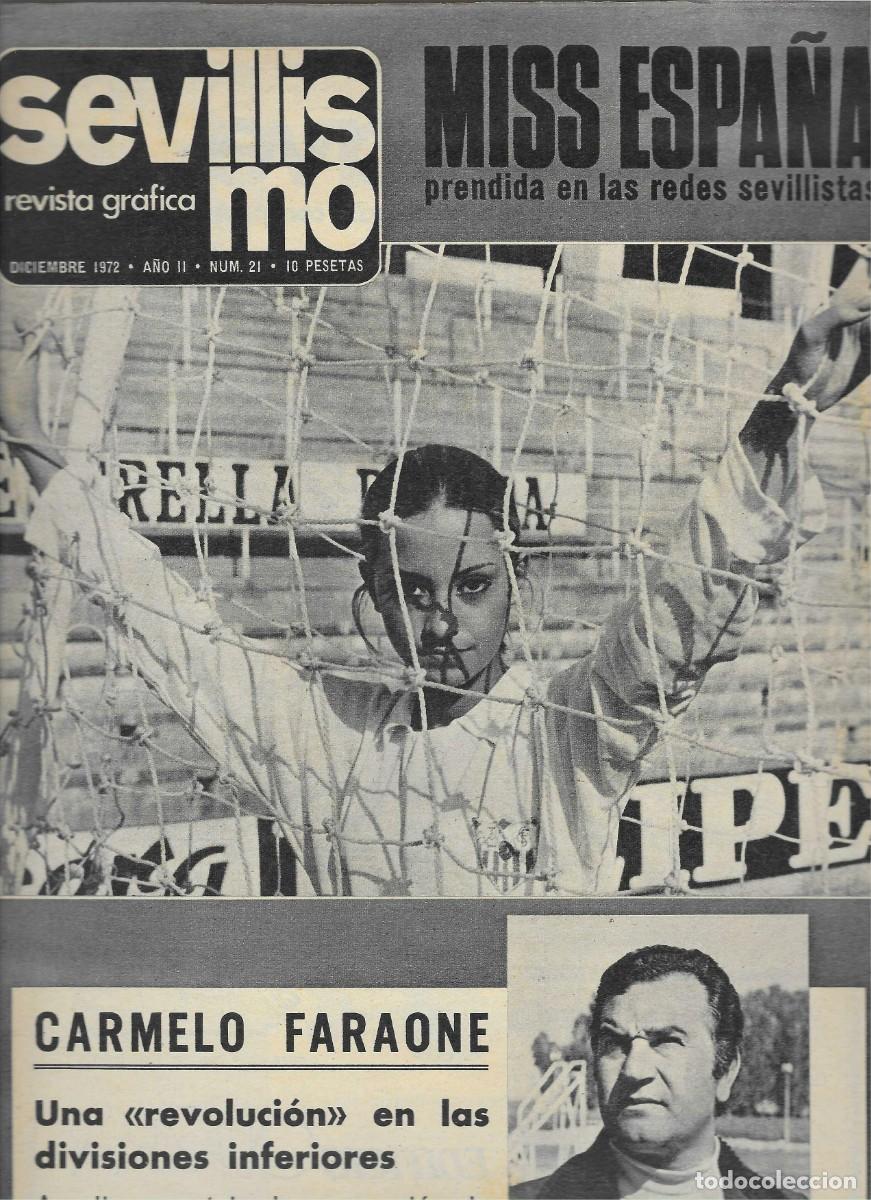Coleccionismo deportivo: SEVILLISMO. REVISTA GRAFICA. DICIEMBRE 1972