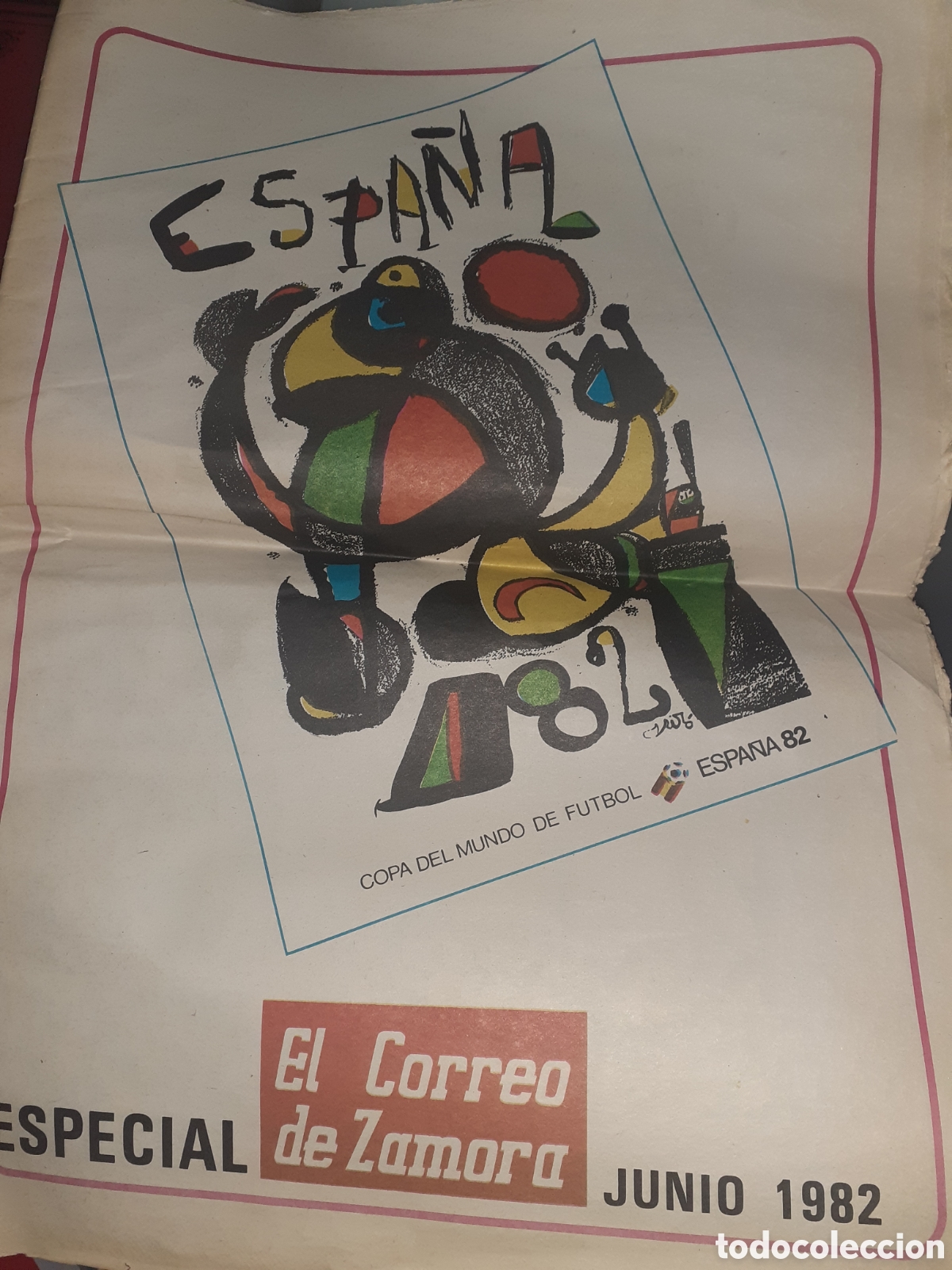 Coleccionismo deportivo: ESPECIAL MUNDIAL 82 EL CORREO DE ZAMORA. A&Ntilde;O 1982.