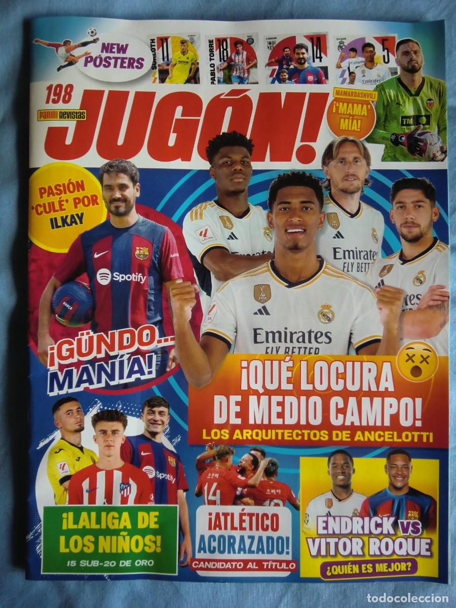 Collezionismo sportivo: Revista JUG&Oacute;N N&ordm; 198 de PANINI. Septiembre de 2023. Nueva