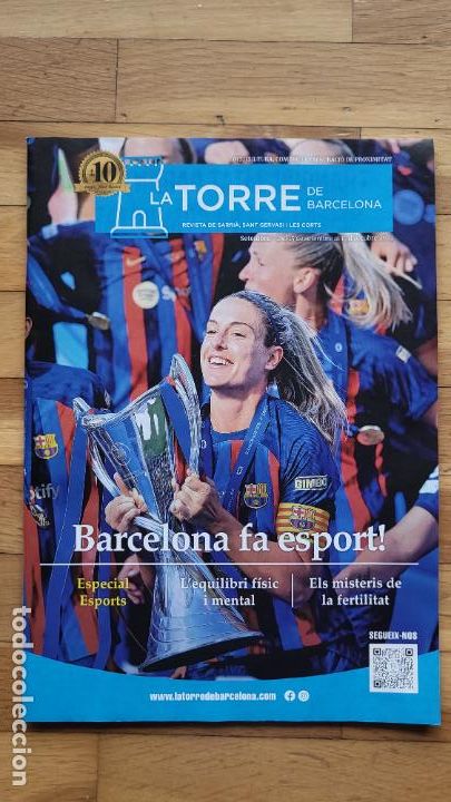 Sammelleidenschaft Sport: REVISTA TORRE BARCELONA EN PORTADA ALEXIA PUTELLAS BAR&Ccedil;A FC BARCELOBA F&Uacute;TBOL FEMENINO CAMPE&Oacute;N MUNDO