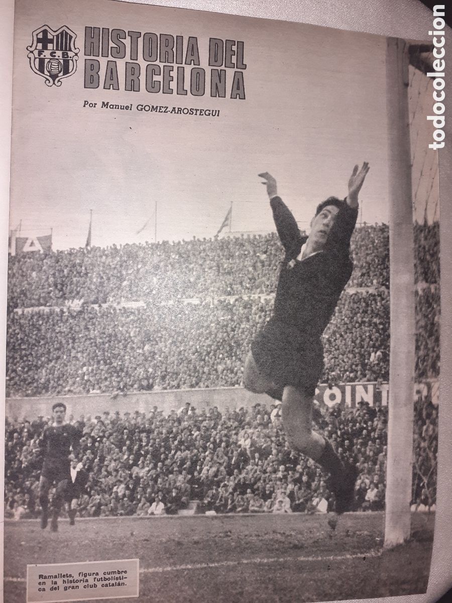 Coleccionismo deportivo: SEPARATA LOS DOMINGOS DE ABC. 1969. HISTORIA DEL FC BARCELONA