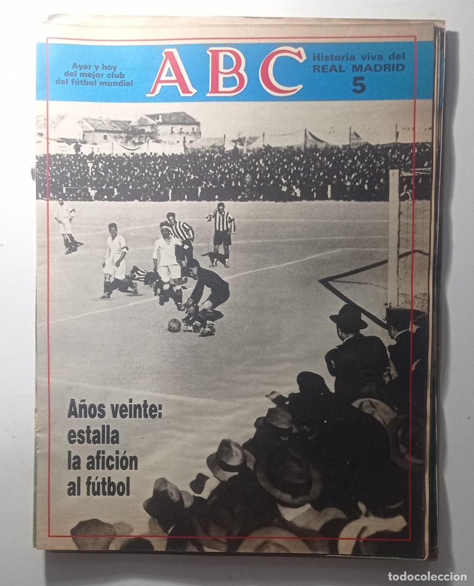 Coleccionismo deportivo: ABC HISTORIA VIVA DEL REAL MADRID N&ordm;5
