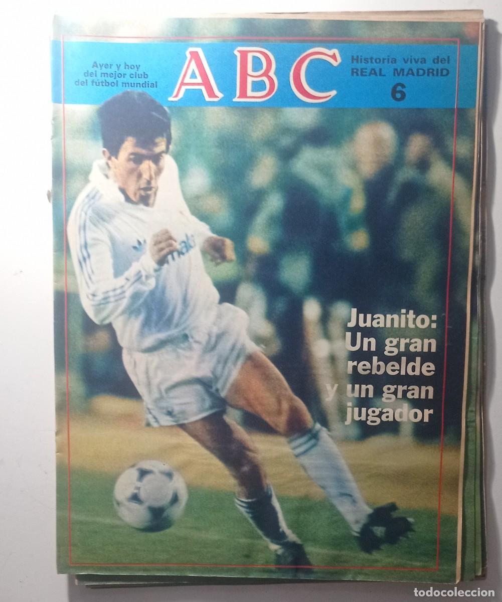 Coleccionismo deportivo: ABC HISTORIA VIVA DEL REAL MADRID N&ordm; 6