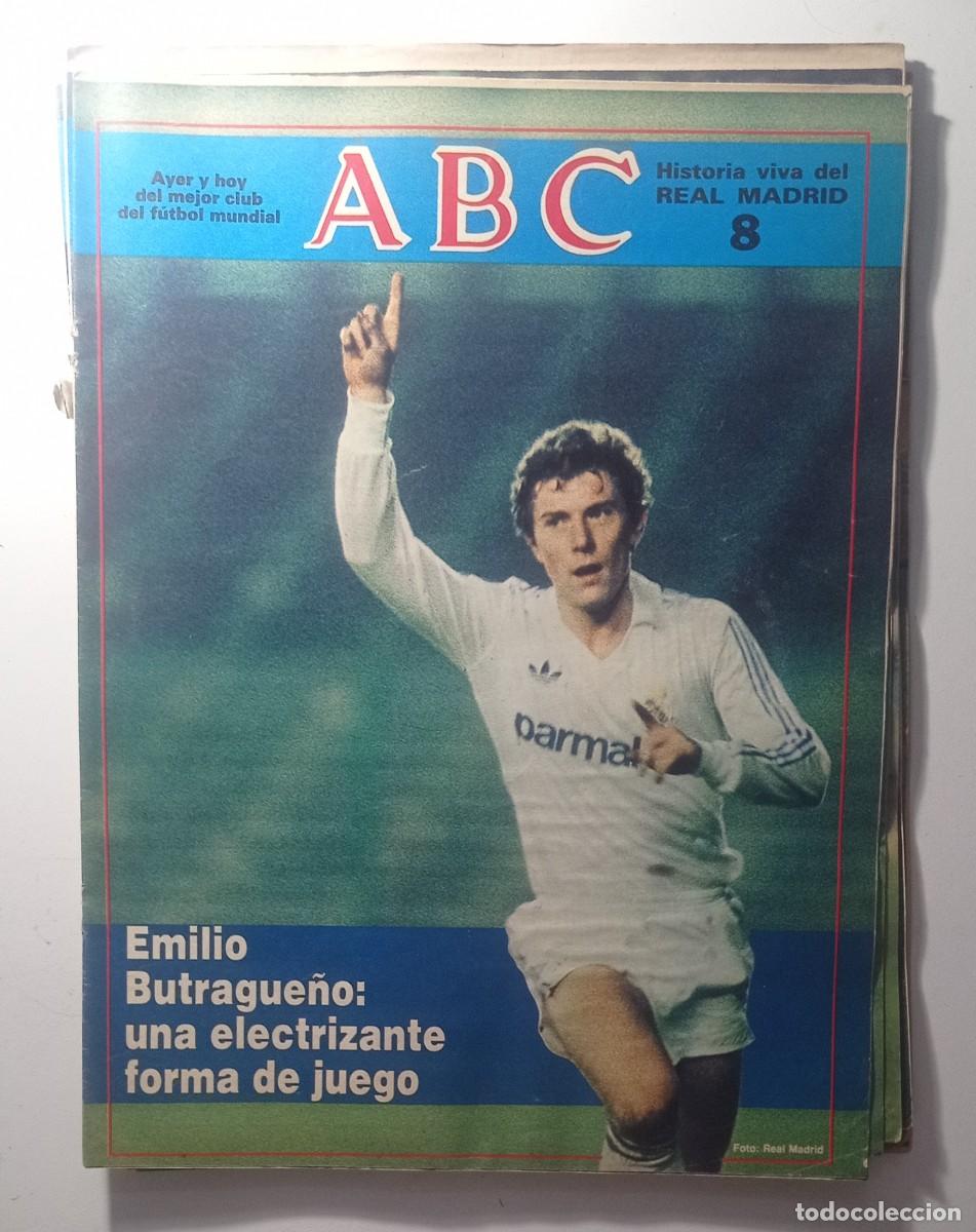 Coleccionismo deportivo: ABC HISTORIA VIVA DEL REAL MADRID N&ordm; 8