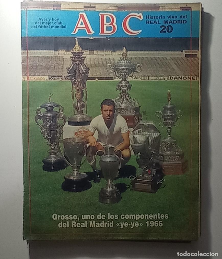 Coleccionismo deportivo: ABC HISTORIA VIVA DEL REAL MADRID N&ordm; 20