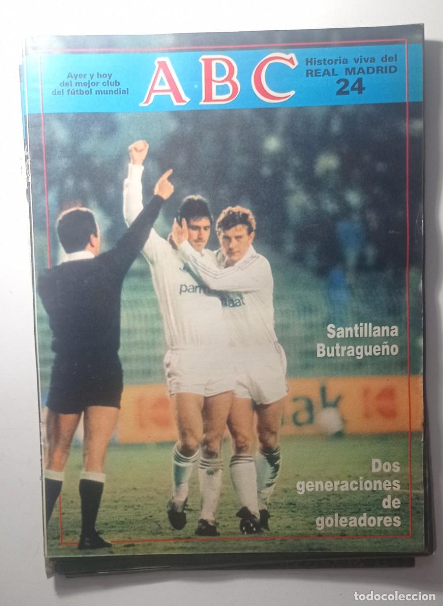 Coleccionismo deportivo: ABC HISTORIA VIVA DEL REAL MADRID N&ordm; 24