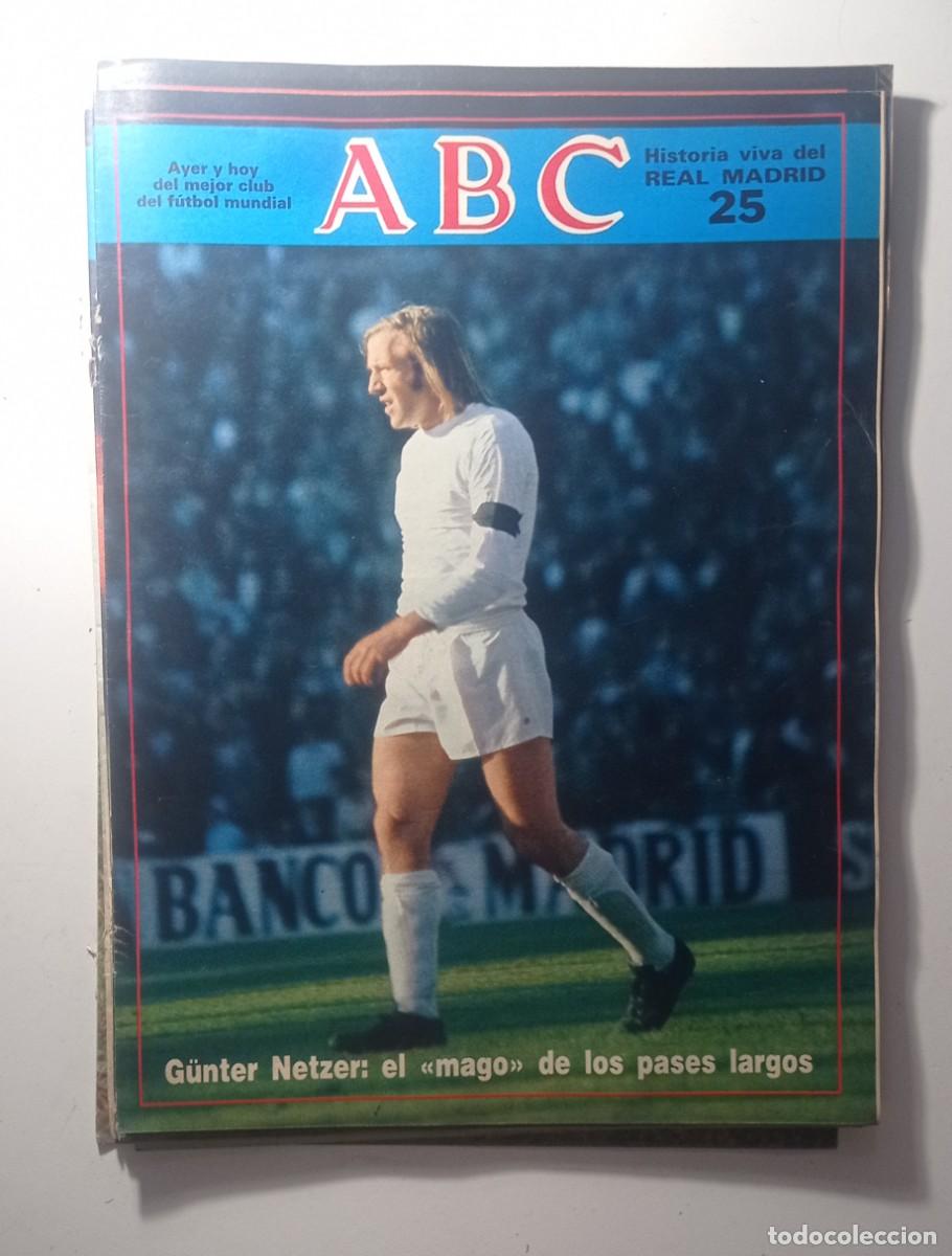 Coleccionismo deportivo: ABC HISTORIA VIVA DEL REAL MADRID N&ordm; 25