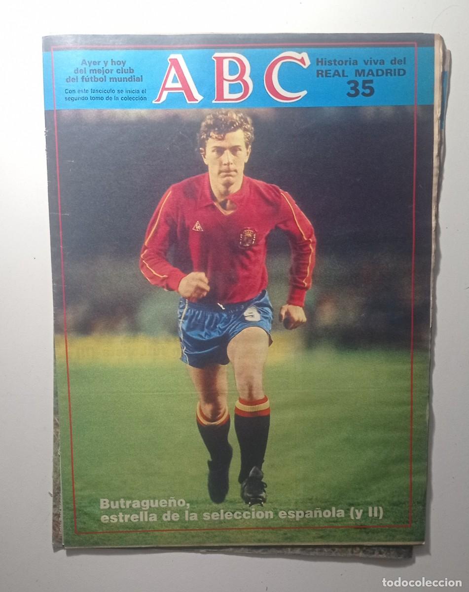 Coleccionismo deportivo: ABC HISTORIA VIVA DEL REAL MADRID N&ordm; 35
