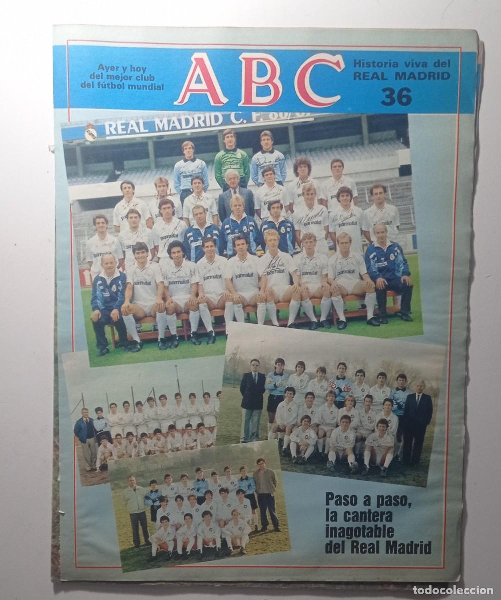 Coleccionismo deportivo: ABC HISTORIA VIVA DEL REAL MADRID N&ordm; 36
