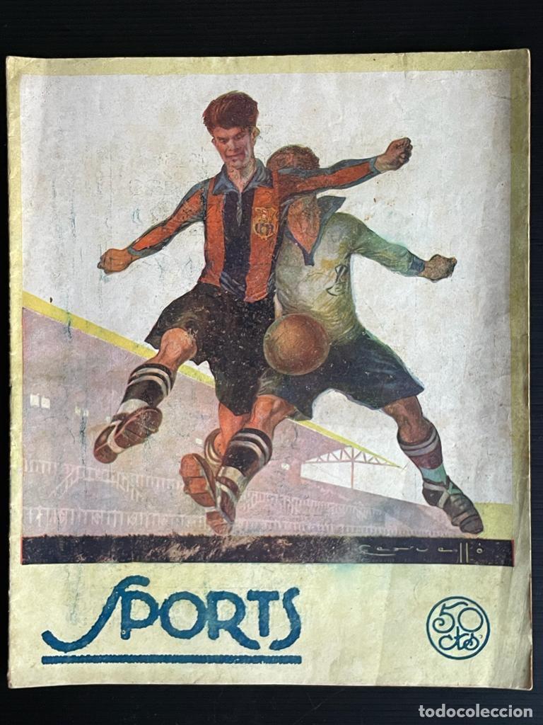 Coleccionismo deportivo: REVISTA SPORTS SAMITIER F.C.BARCELONA - A&Ntilde;O 1924