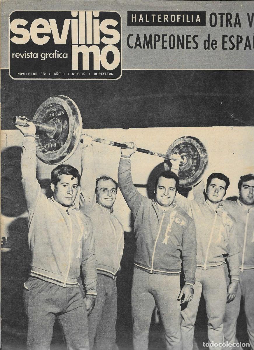Coleccionismo deportivo: SEVILLISMO. NUMERO 20. NOVIEMBRE 1972
